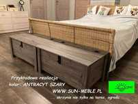 Skrzynia Kufer drewniany KOLOR 80x40x50 ( sun-meble.pl )