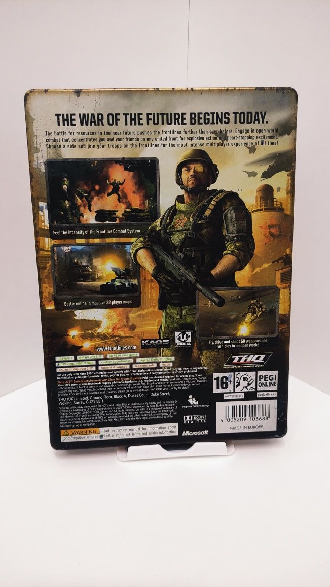 Frontlines Fuel of War Steelbook Xbox 360