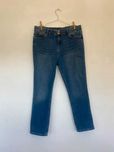 Niebieskie granatowe jeansy F&F straight proste 46 3xl plus size