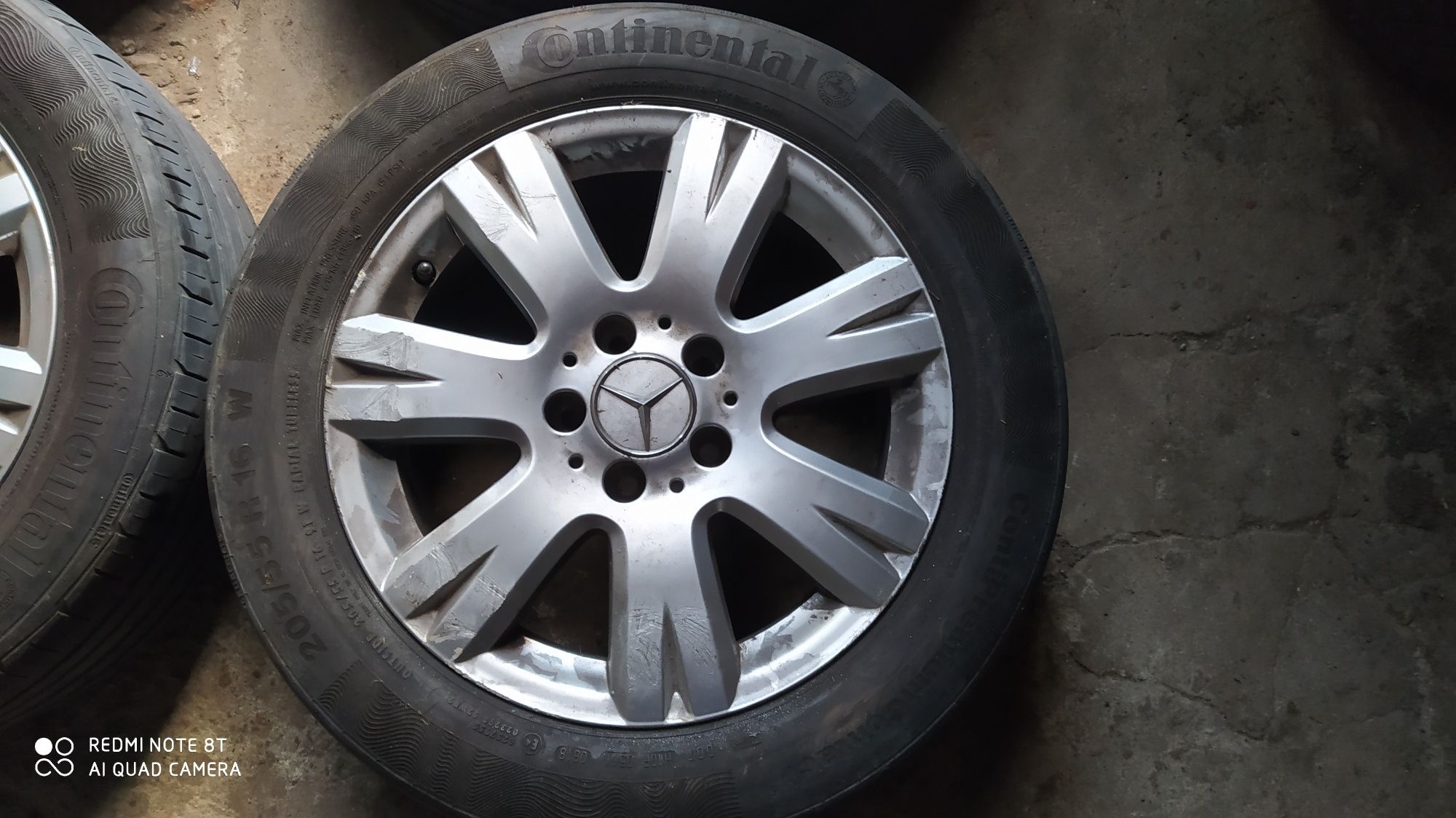 Alufelgi 16" oryginalne Mercedes