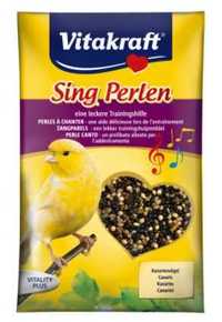 Vitakraft Sing Song Perlen Perełki wspierające śpiew dla kanarków 20g.