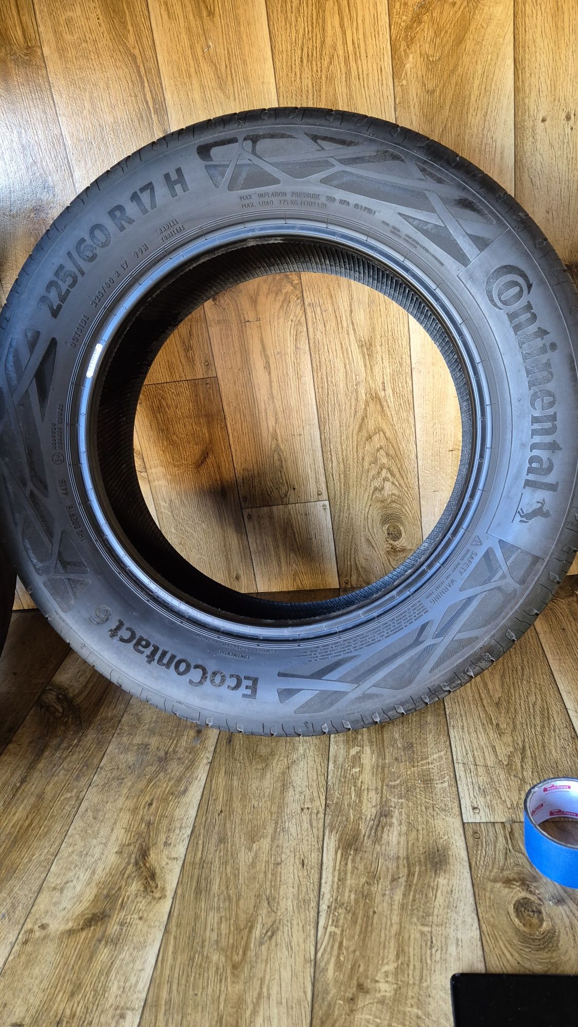 225/60/17 Continental para Lato 6mm rok19