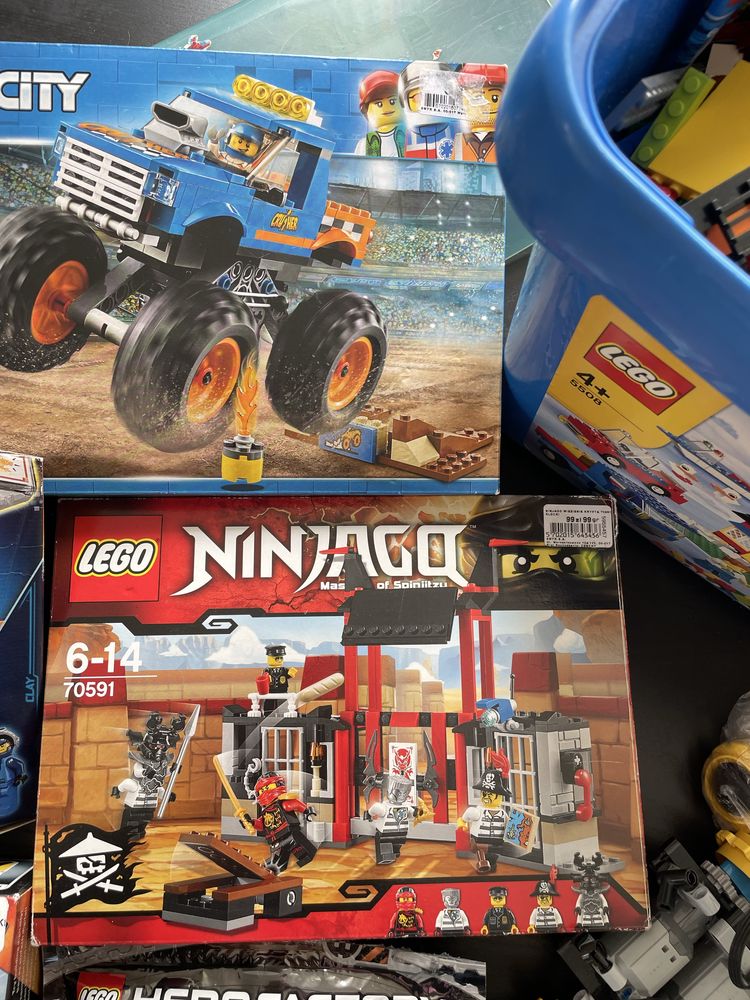 Duży zestaw klocków Lego MIX zestawów