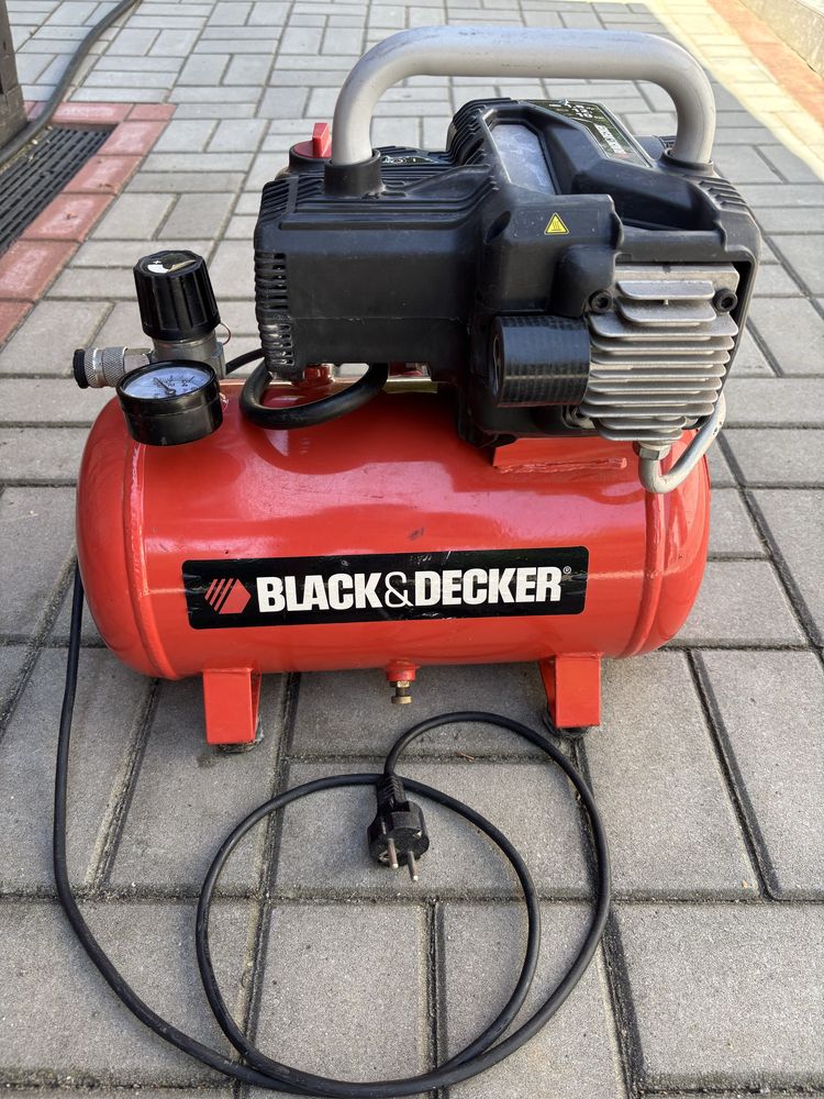 Black&Decker BD 195/12-NK sprężarka kompresor bezolejowy