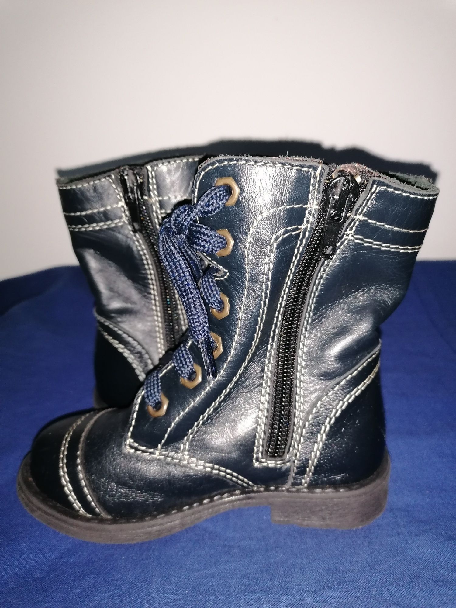 Botas de menina forradas com fecho n° 23