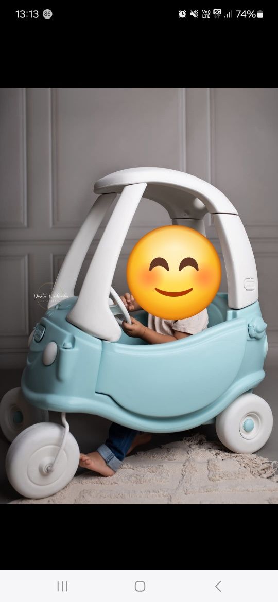 Little tikes autko jezdzik do sesji