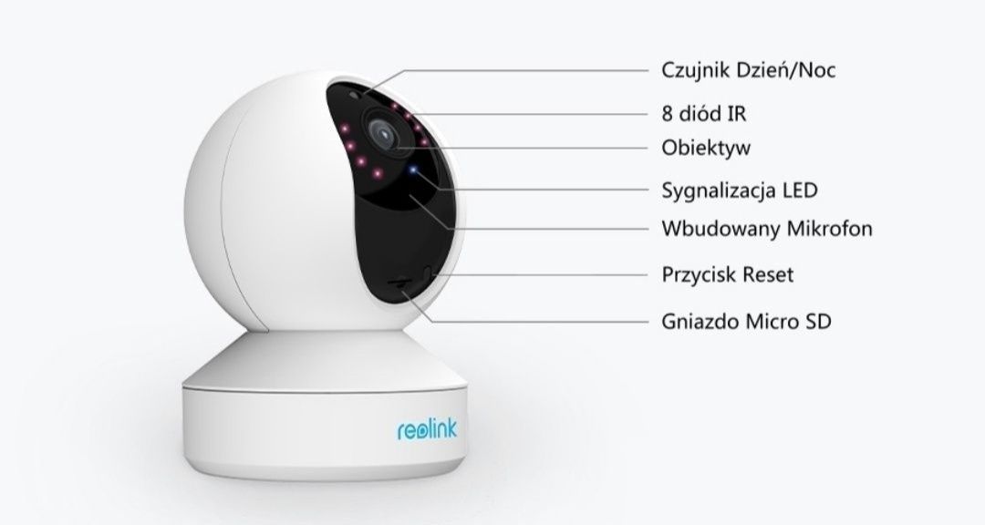 Kamera IP wifi Reolink E1 Pro