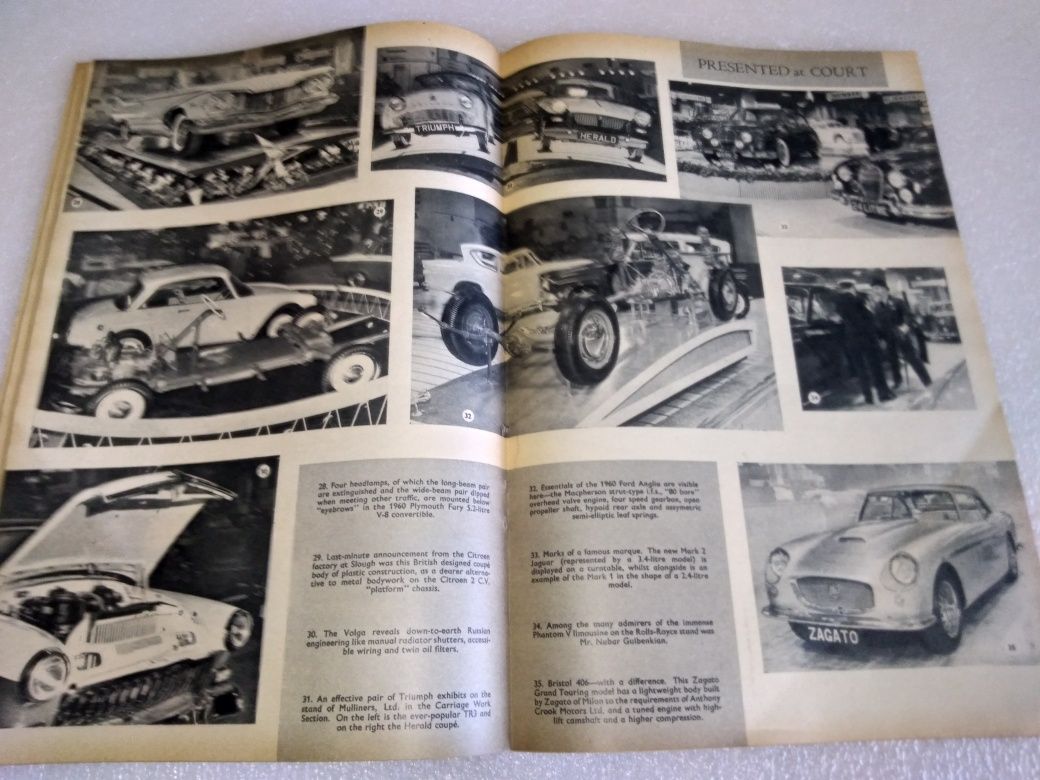 Rara revista The Motor Outubro de 1959