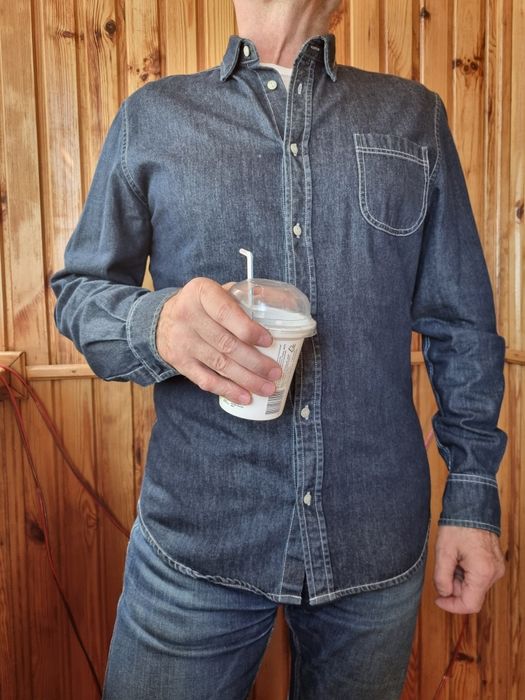 Рубашка джинсовая Mango