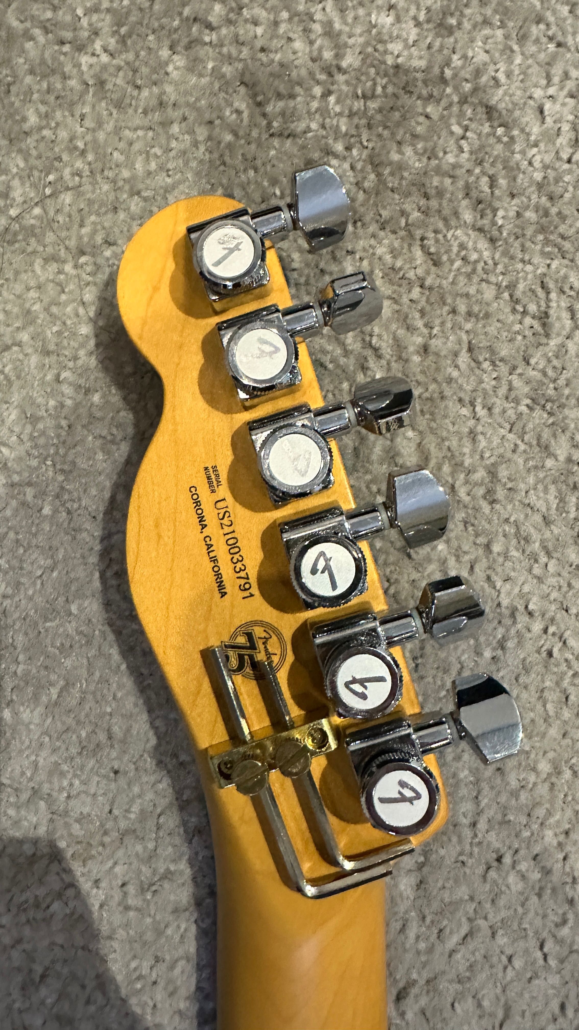 Fender AM Ultra Luxe Tele Floyd Rose HH USA