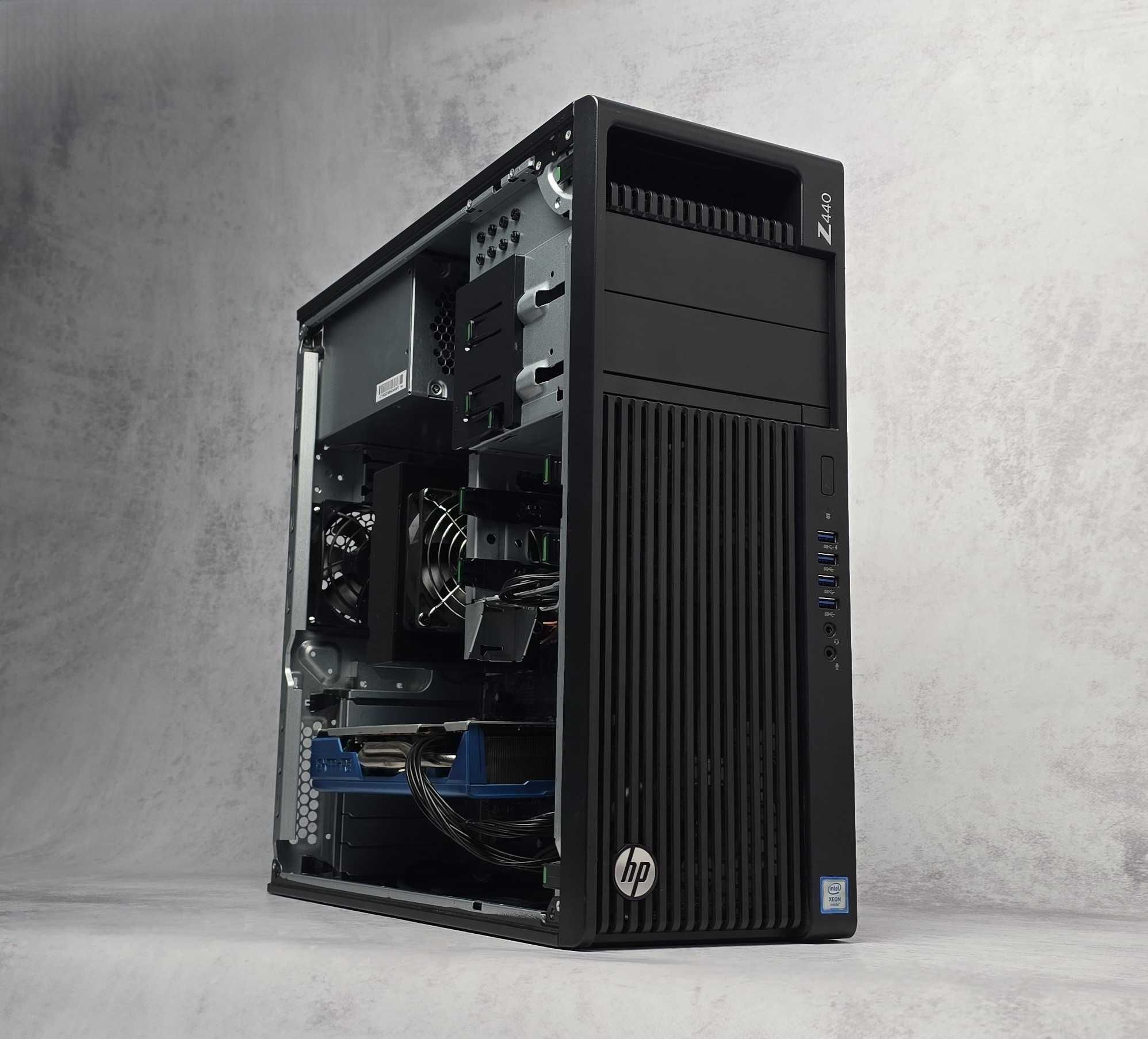 Комп'ютер HP Z440 Xeon E5-1620 V3 RAM 32Gb SSD 480Gb RX580 8Gb БЖ 700W