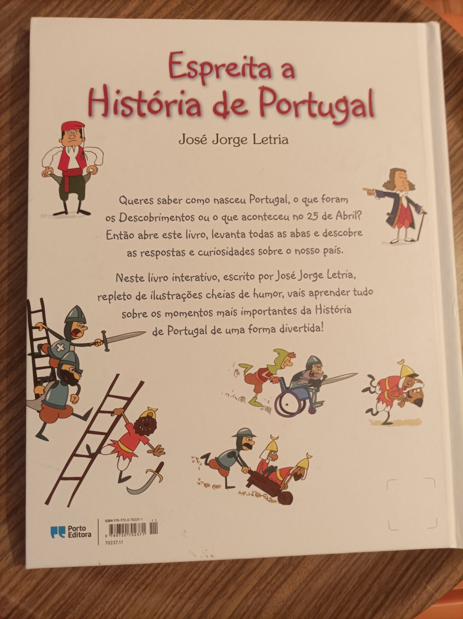 Livro "Espreita a História de Portugal"