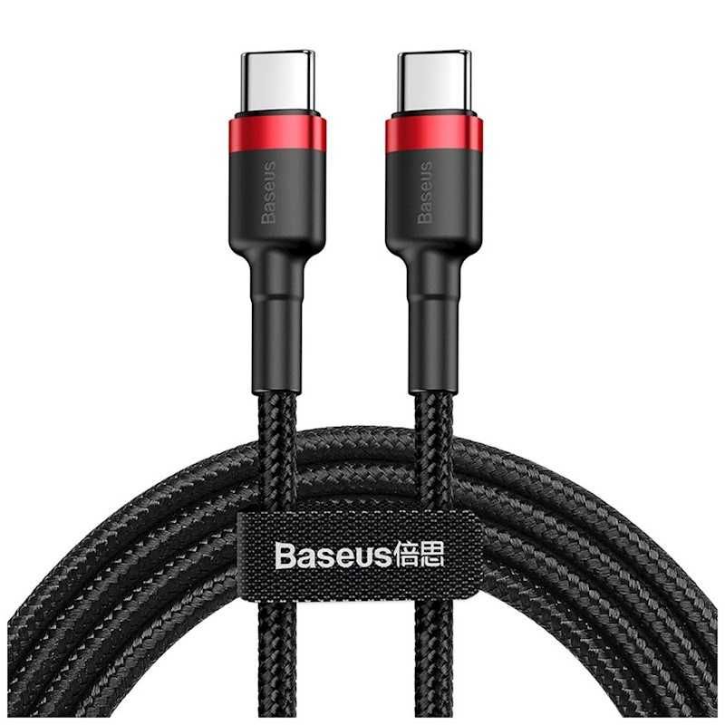 kabel BASEUS 2m czarno-czerwony usb-c
