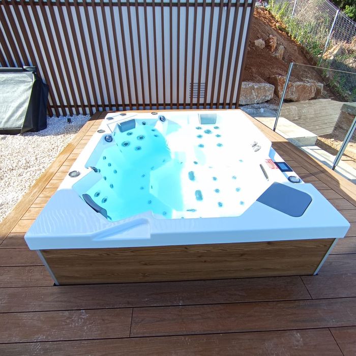 Spa ogrodowe jakuzi OKA 3 Hanscraft 5-osobowe UV+ ozonator Bluetooth