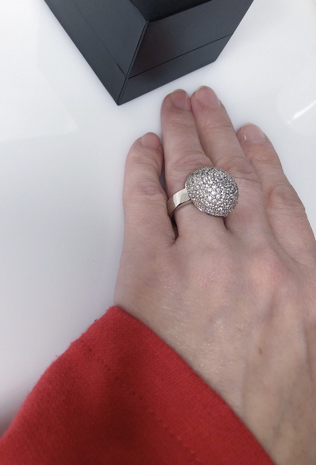 Серебряное кольцо Sif Jakobs,  Thomas Sabo, цирконій , р. 52, 54, 56