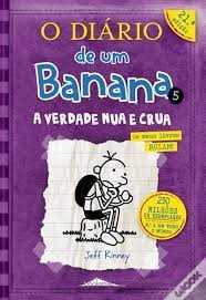 Três livros Diário de um banana versão portuguêsa