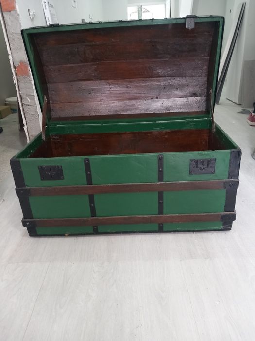 Baú centenario restaurado comp.95xalt55cmxlar50