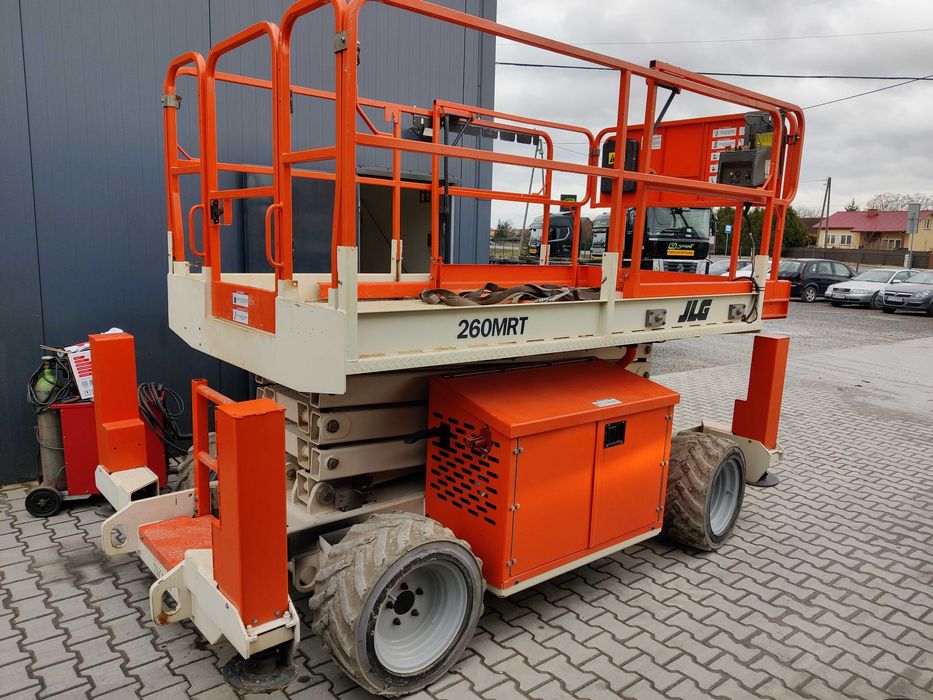 Wynajem Podnośnik koszowy zwyżka nożycowa podest ruchomy wózek widłowy