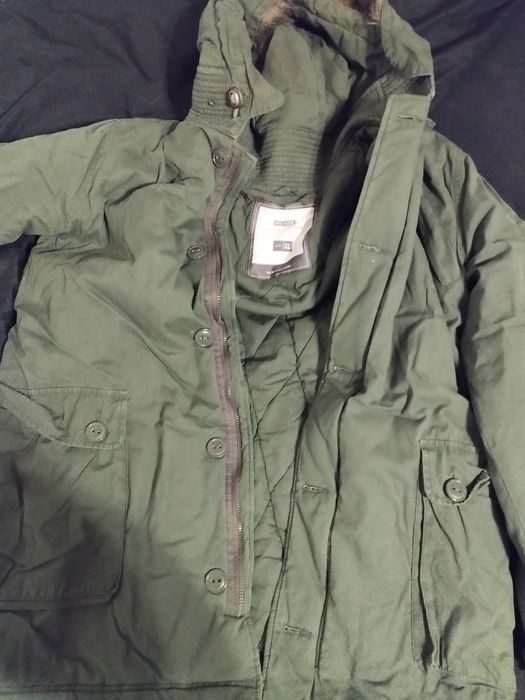 Kurtka zimowa Big Star Oliwkowa Roz XL