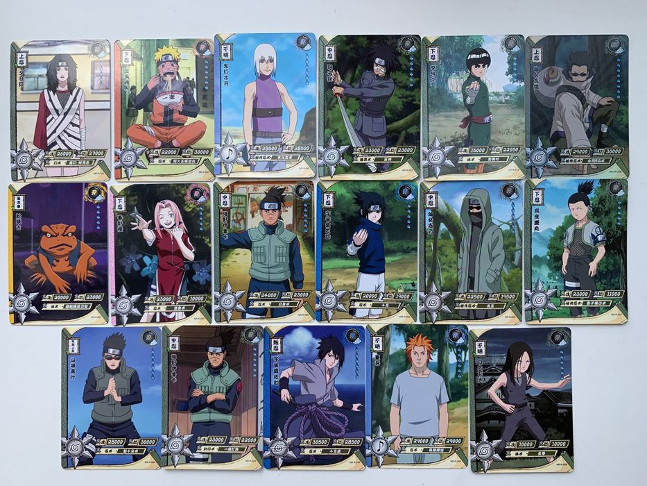 Карточки Naruto колекційні