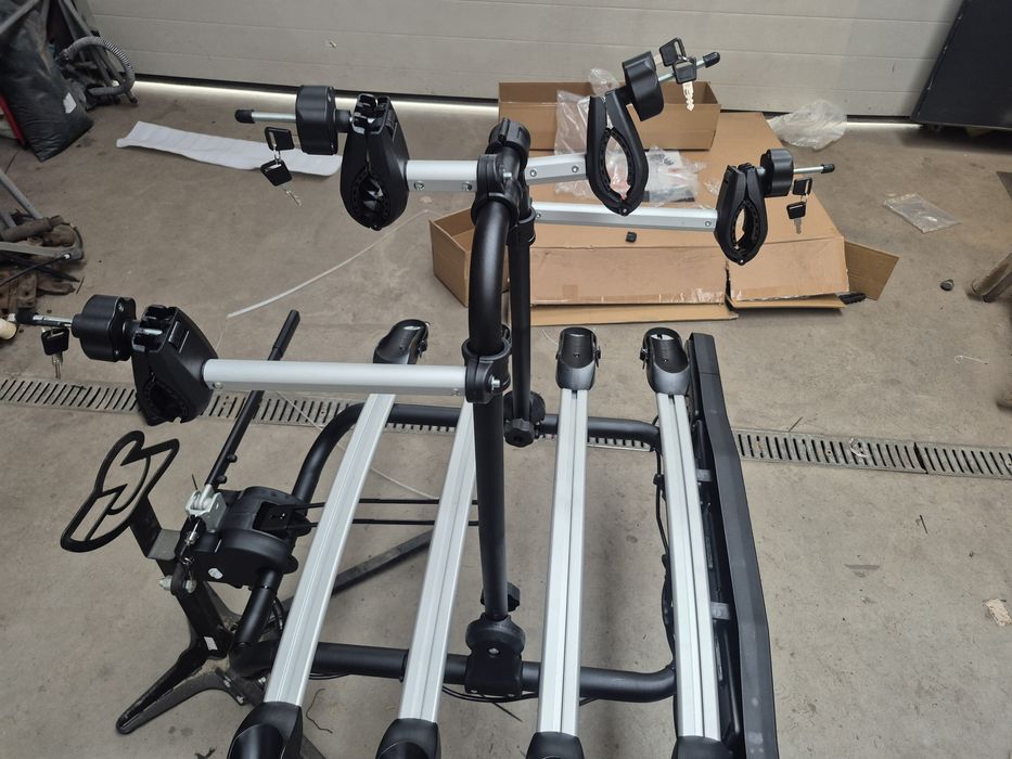 Bagażnik na rowery zwykłe i elektryki