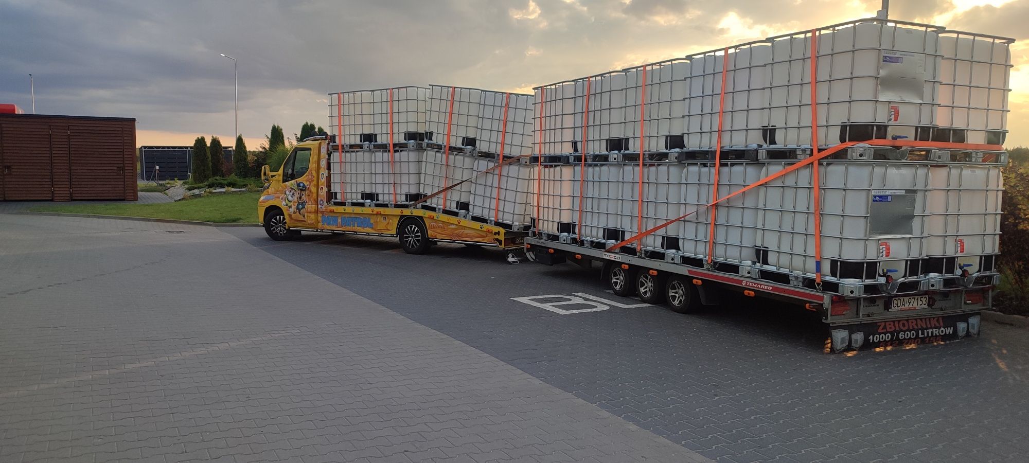 Zbiornik 1000l paliwo. F VAT transport gratis