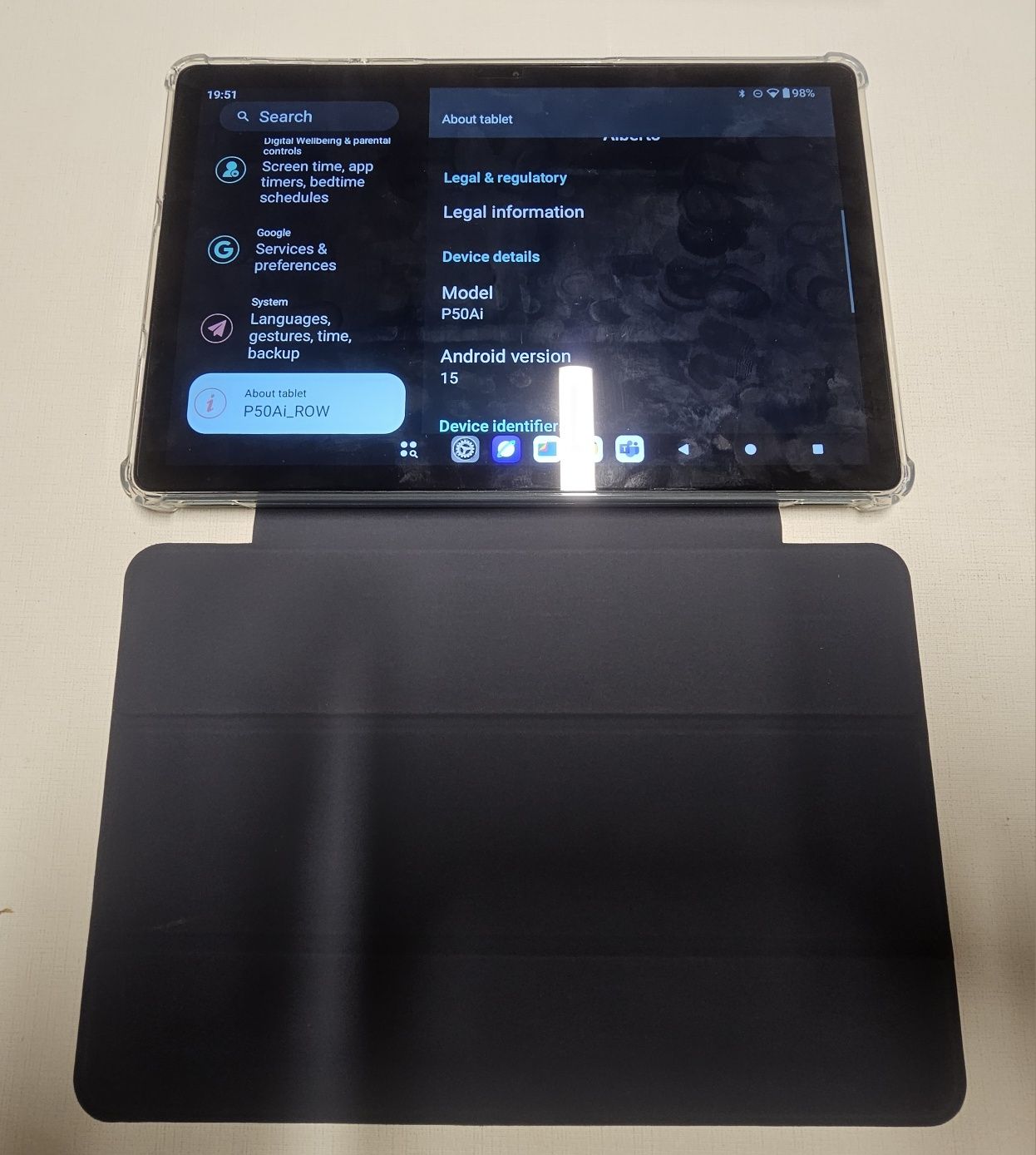 TECLAST P50AI Android 15 Tablet 11 Pulgadas