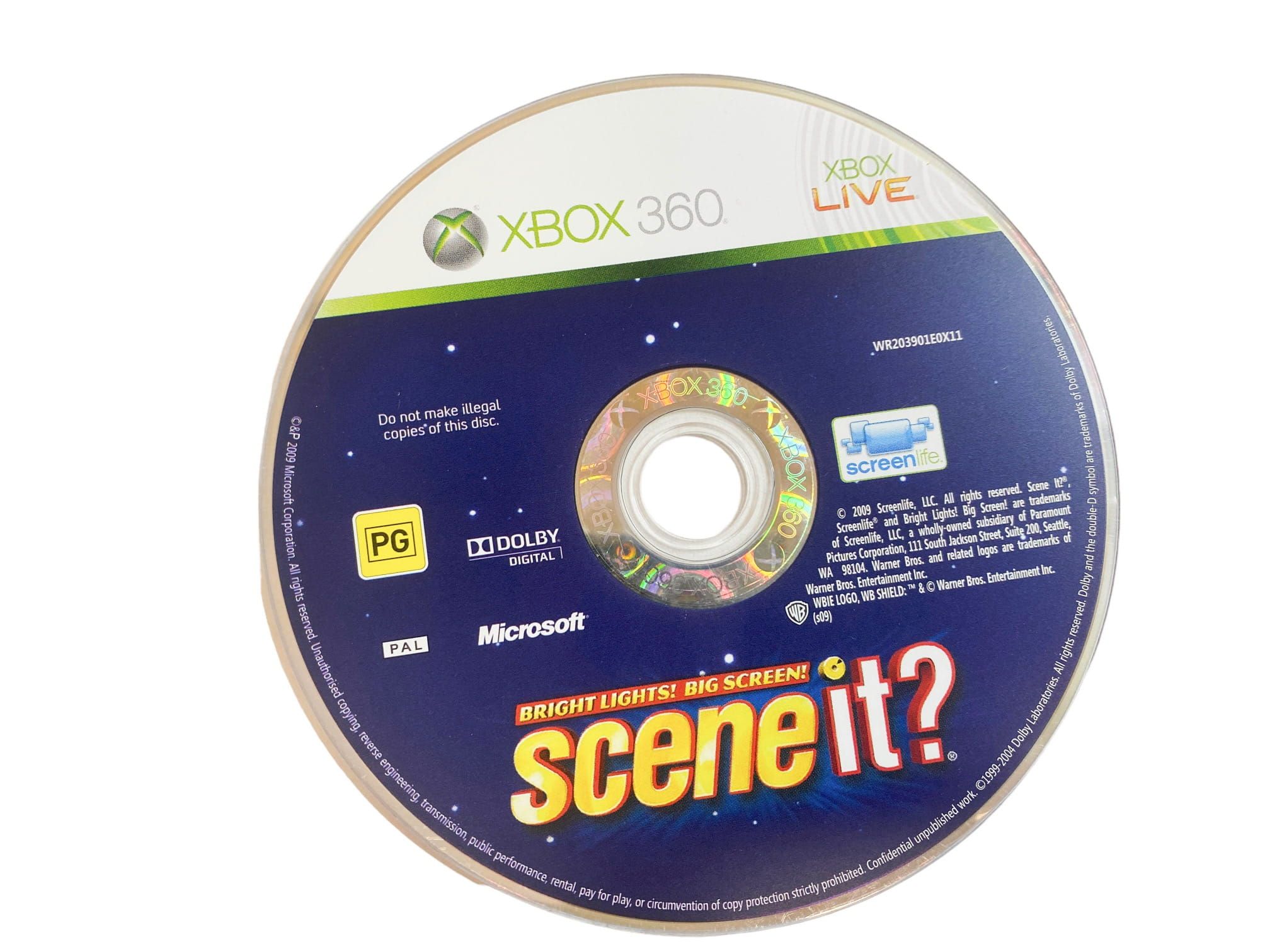 Scene It? Bright Lights! Big Screen Xbox 360