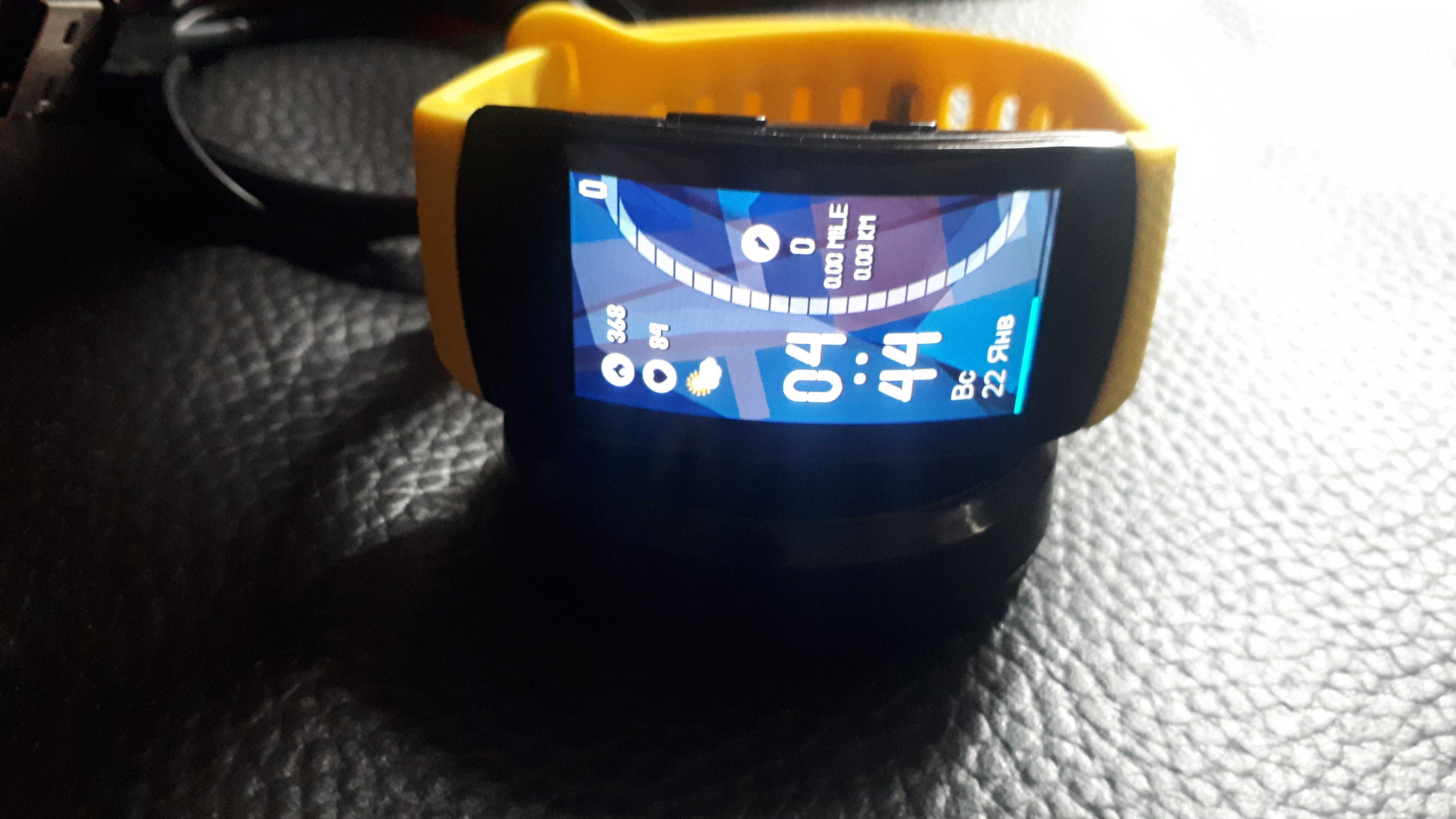 Samsung  gear fit 2 pro(146A) фитнес браслет часы