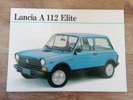 Prospekt Lancia A112 Elite