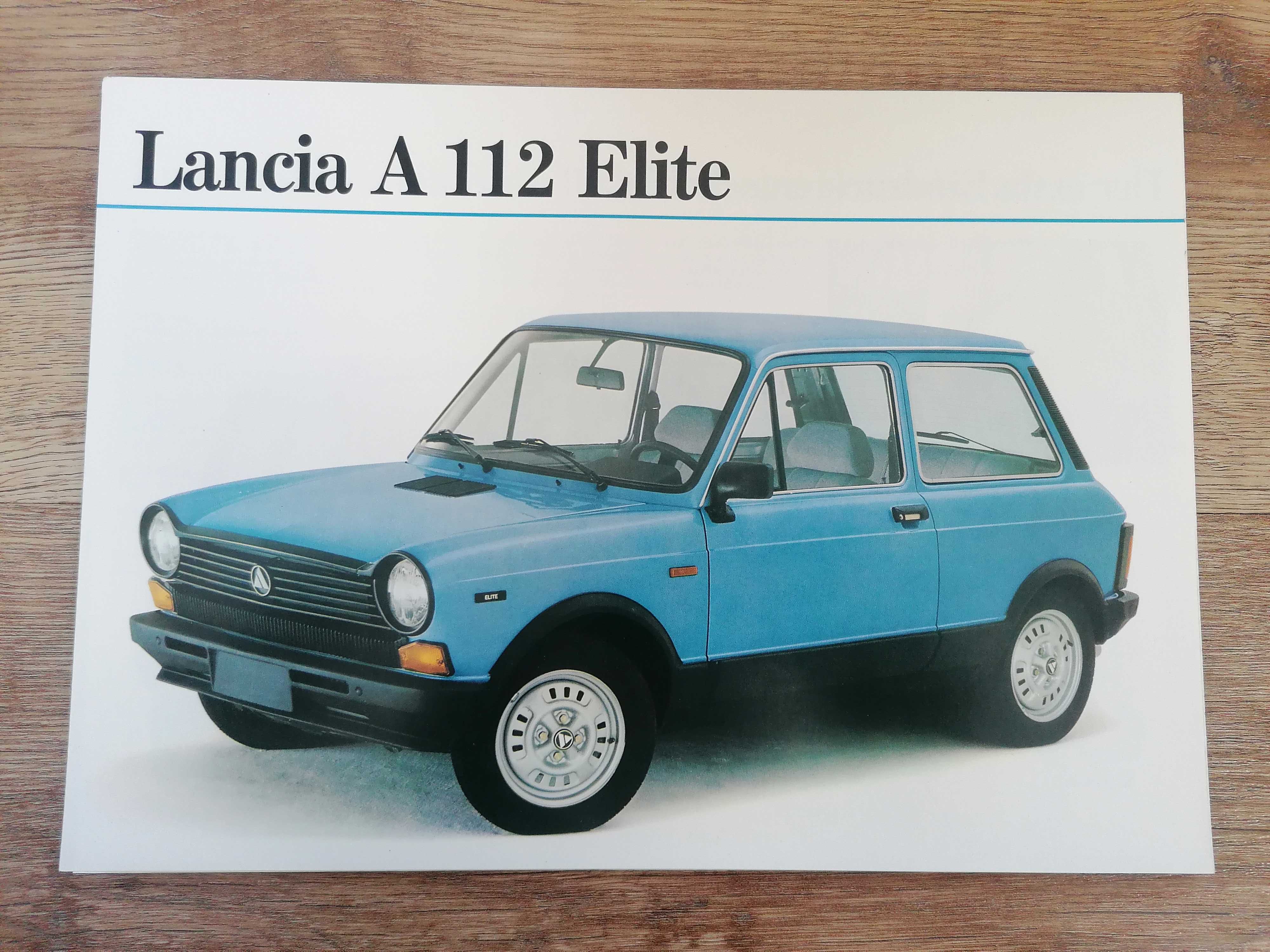 Prospekt Lancia A112 Elite