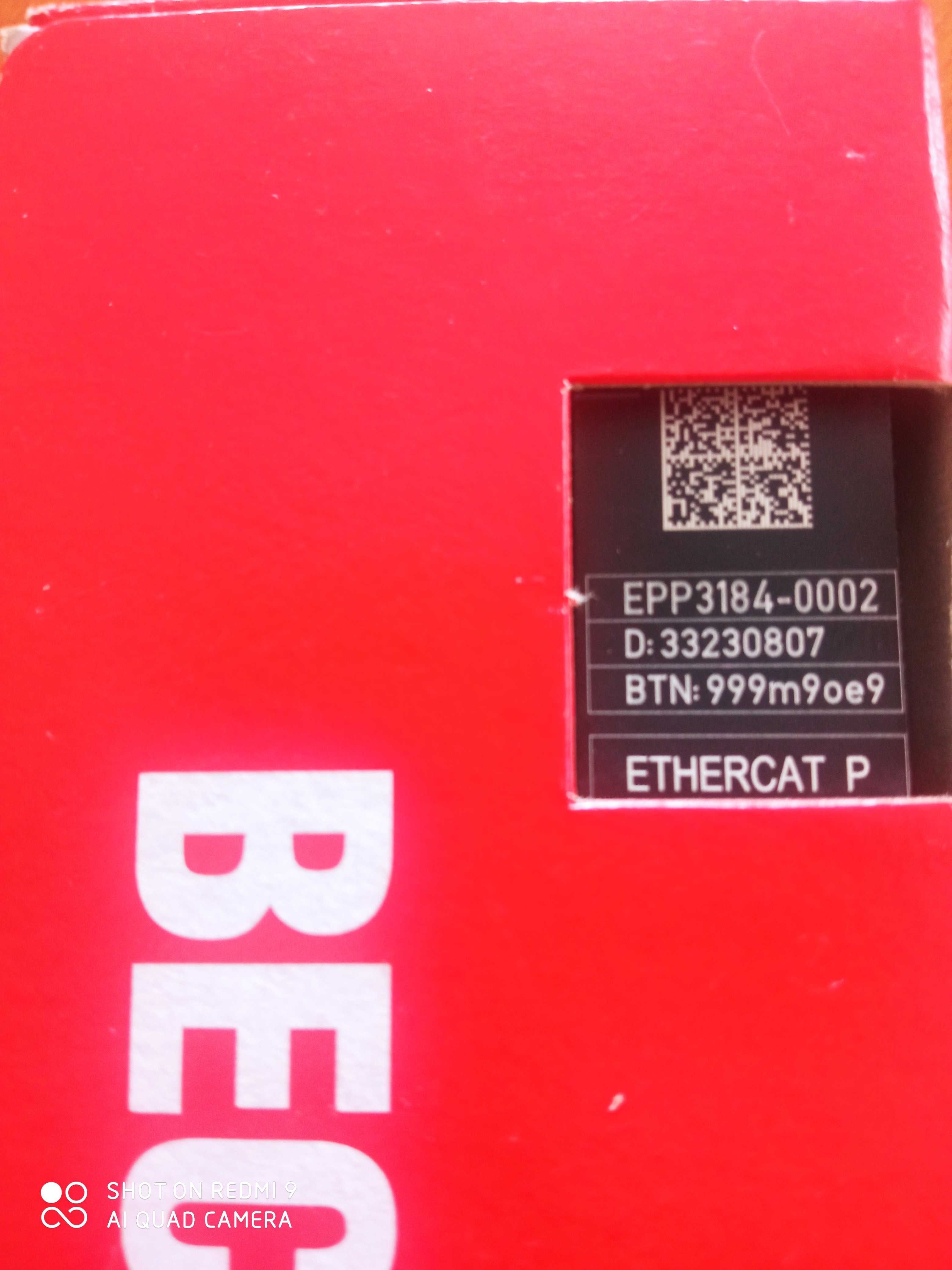 BECKHOFF  EtherCat P rozeta nowa