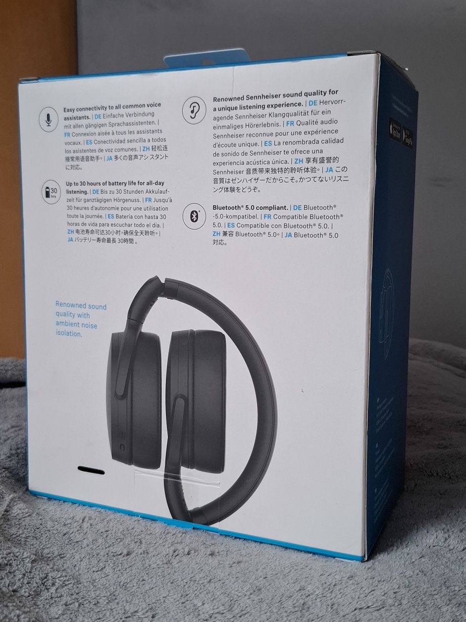 Słuchawki Sennheiser HD 350BT Wireless – 30h pracy, Bluetooth 5.0