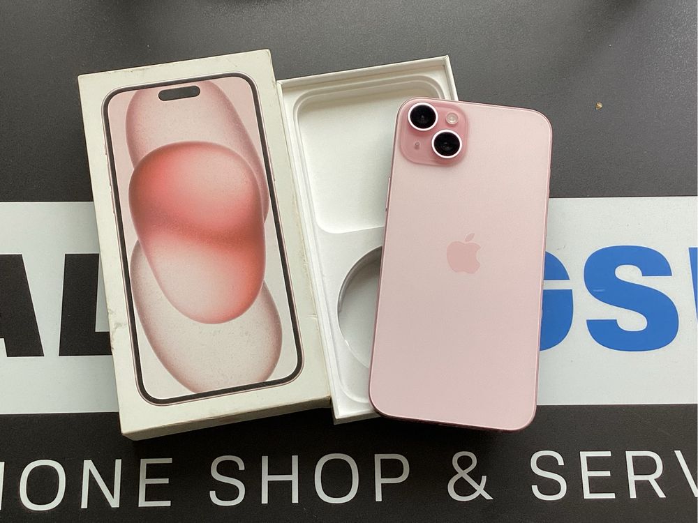 Sklep ladny Apple Iphone 15 Plus 128gb pink gwar prod bat 91%