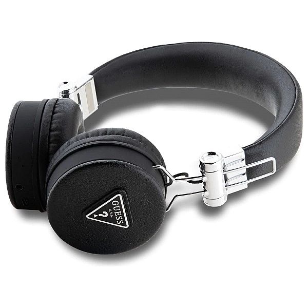 Słuchawki nauszne Bluetooth Guess Grained Classic Round Shape ENC - cz
