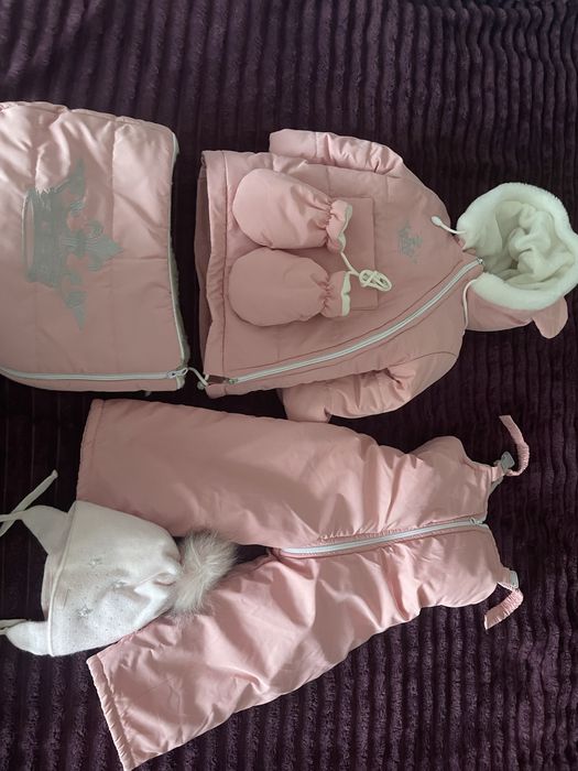 Детский зимний комбенизон трансформер