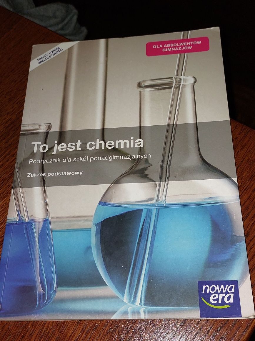 To jest chemia Podręcznik do chemii LO Tech Zakr.podstaw.Nowa Era 2018