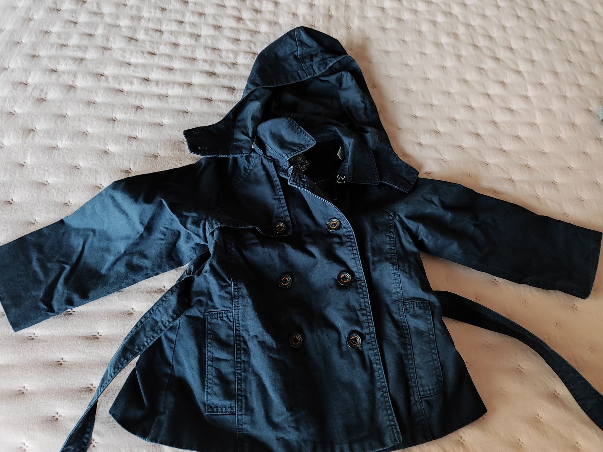 Casaco gabardina Zara menina 4/5 110 cm