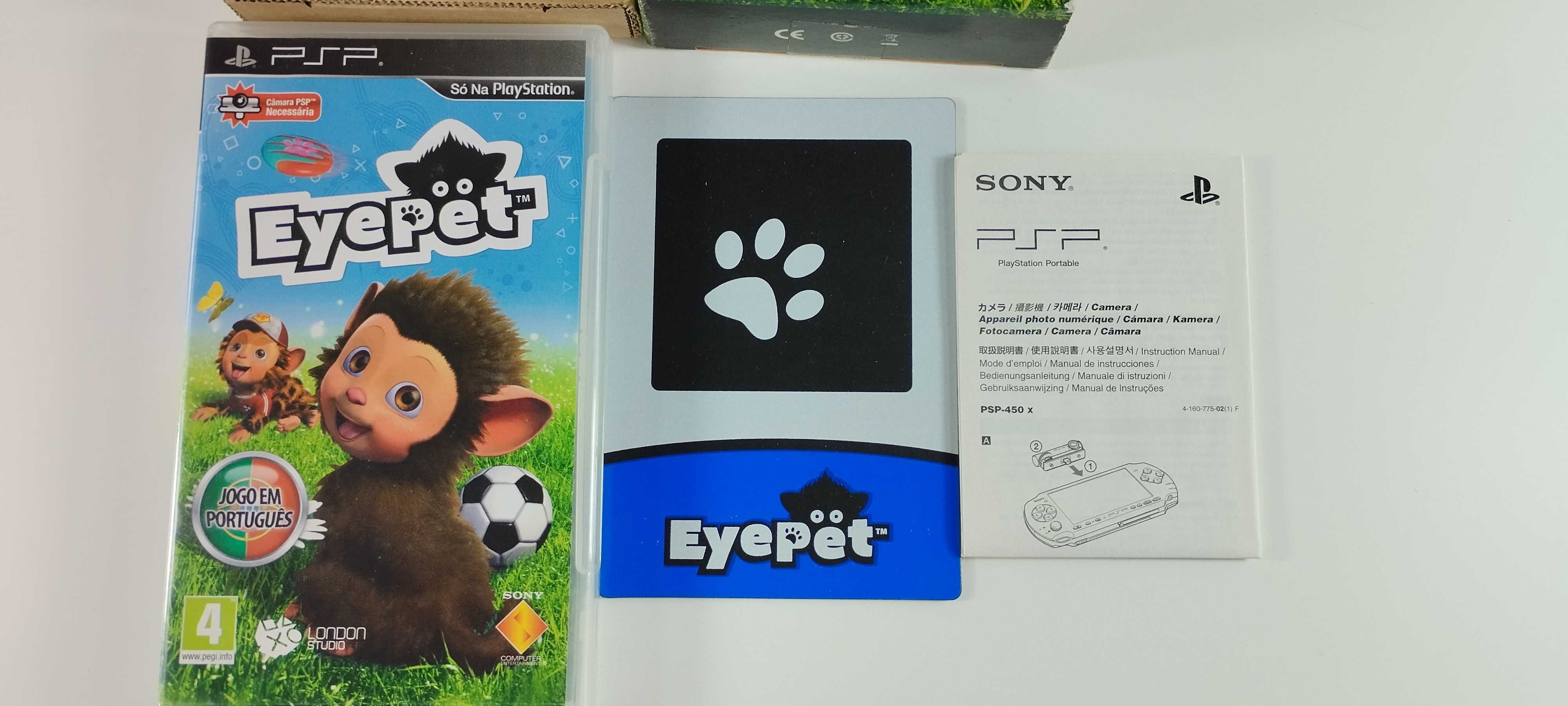 Camera PSP-450 + jogo EyePet