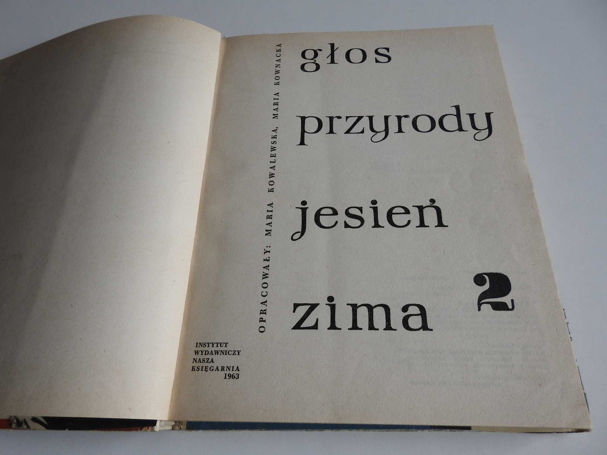 Głos przyrody 2 jesień i zima - Kowalewska