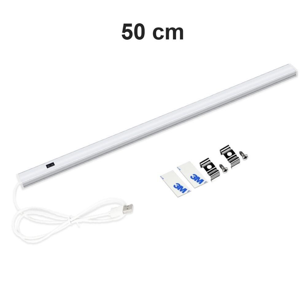 Długa lampa 50cm ledowa lampka listwa usb oświetleniowa led