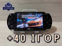Sony PSP Black 32Gb + 40 Ігор PlayStation Portable