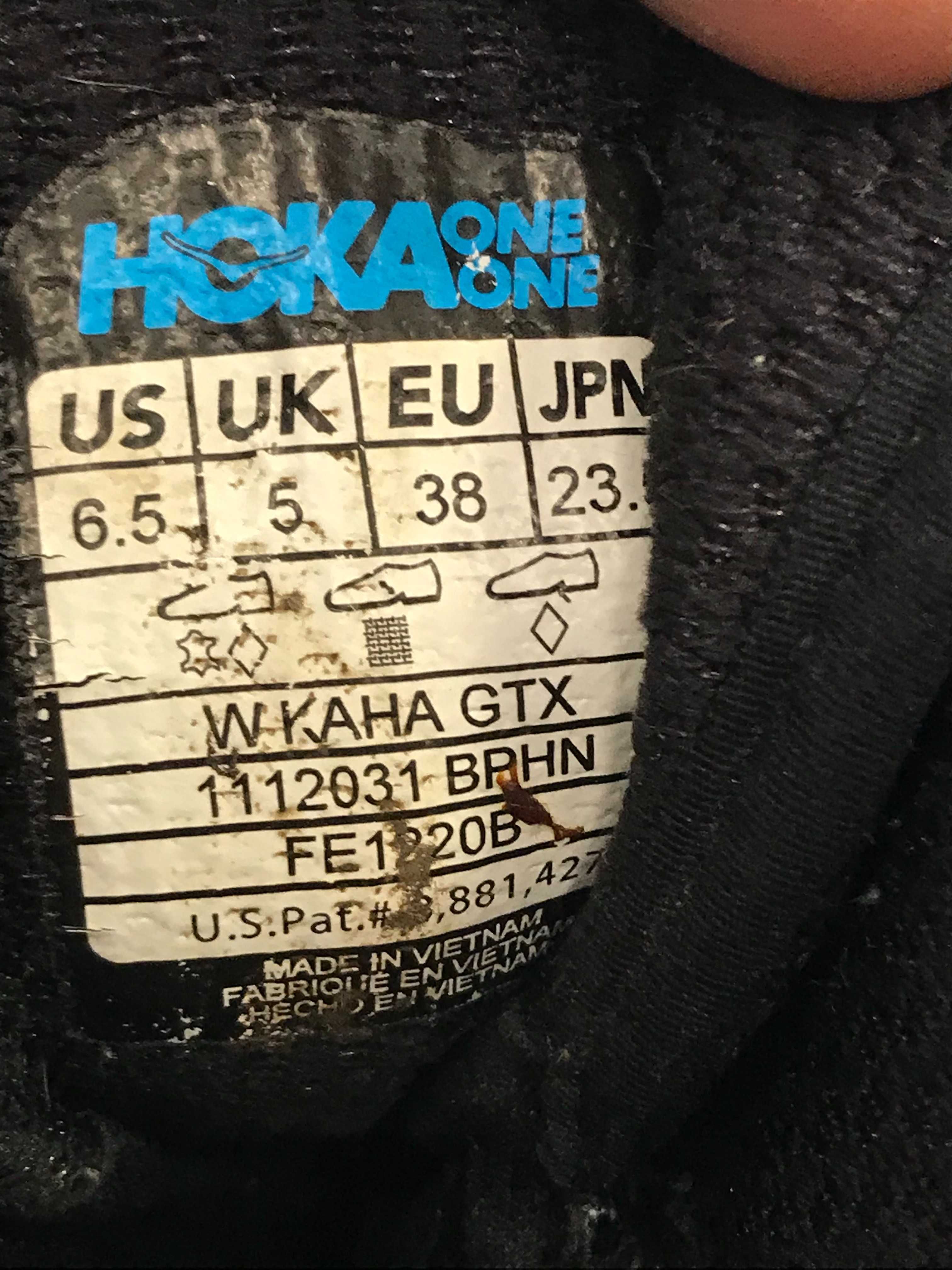 Buty do biegania Hoka One One W Kaha rozm. 38 gore-tex/vibram