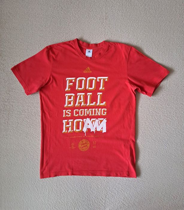 koszulka ADIDAS FC BAYERN roz. M football fans sport klasyka