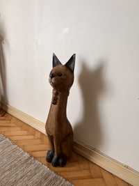 Gato Decorativo em madeira