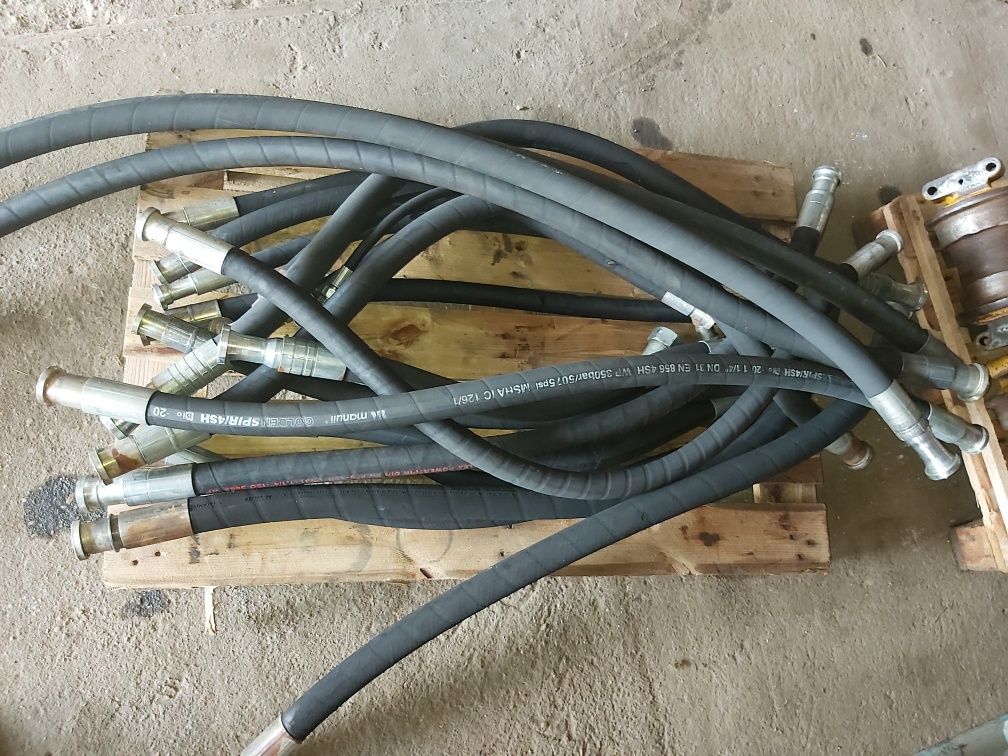 Komplet węży hydraulicznych, wąż hydrauliczny waryński M250 - części