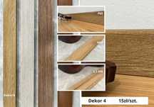 Listwa przypodłogowa D3511 MDF 2500x65x16 mm