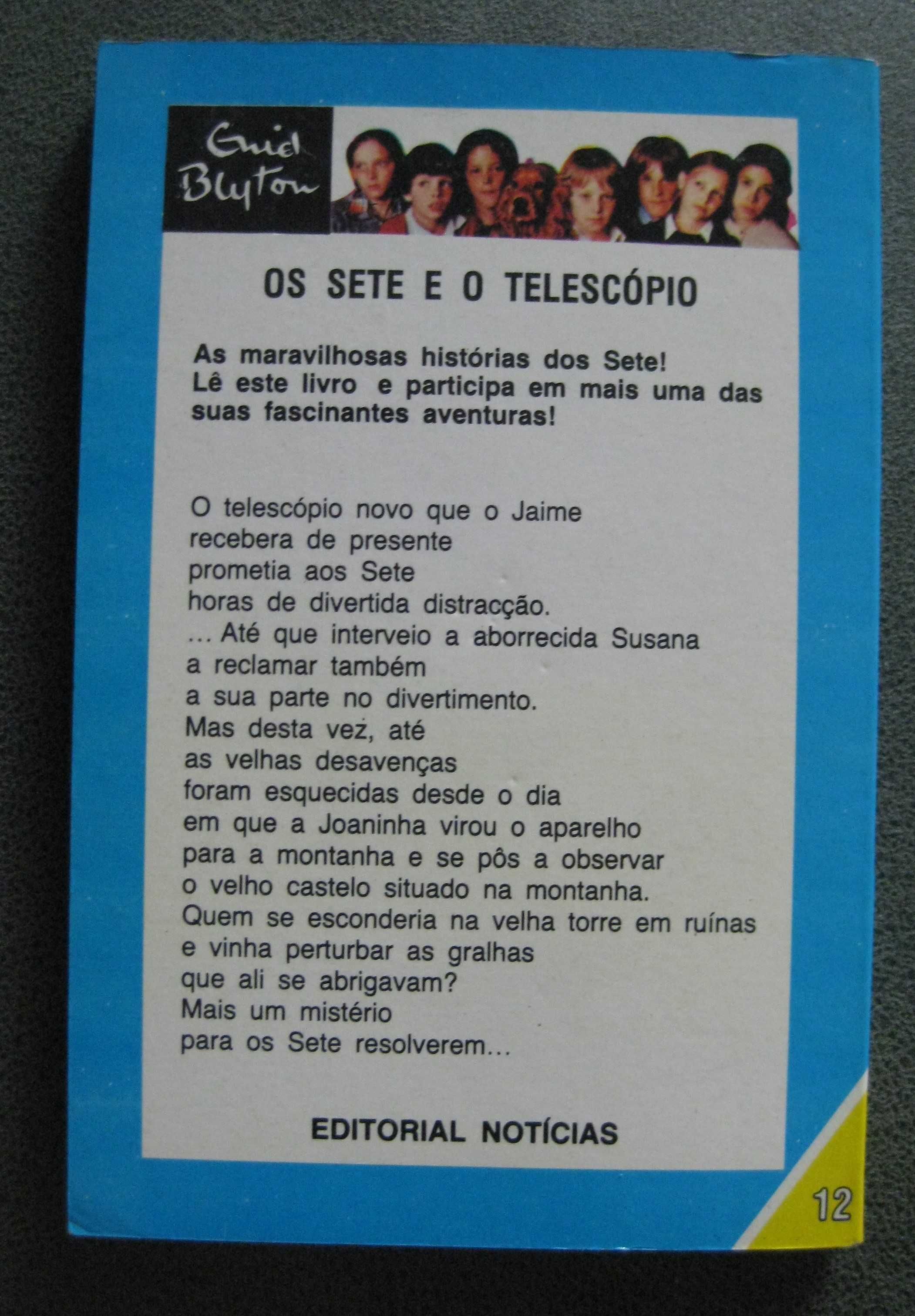Os Sete e o Telescopio de Enid Blyton NOVO