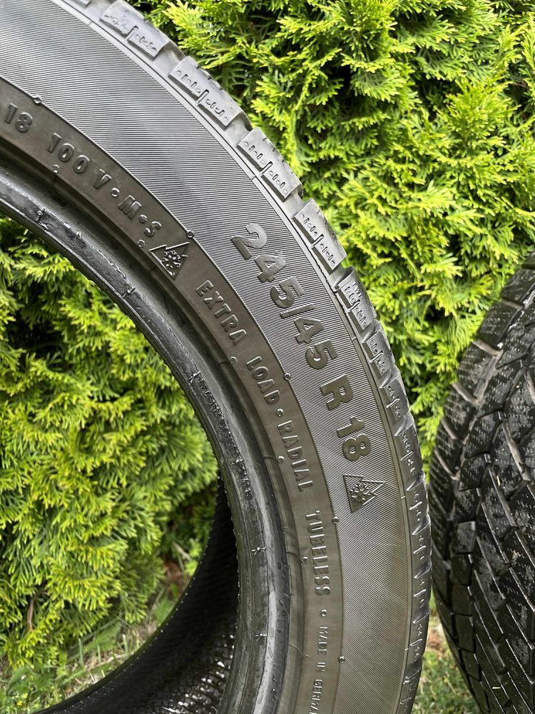 Continental ContiWinterContact 245/45 R18 XL 100V RUNFLAT prod. 2014
