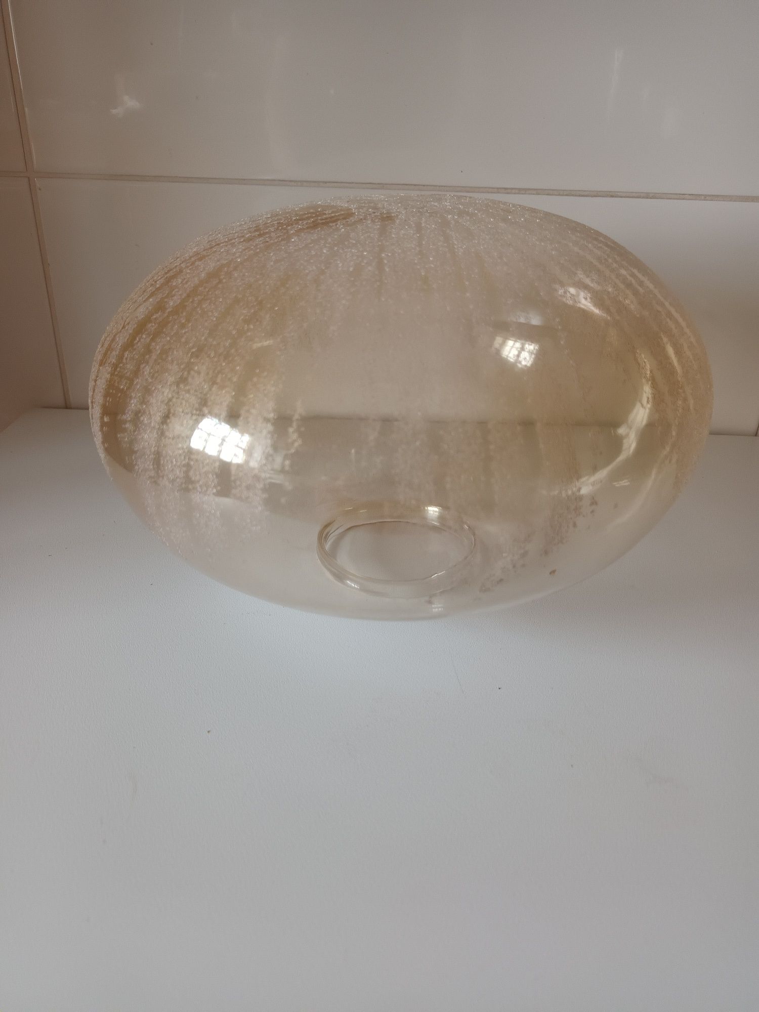 Candeeiro 23 cm casca de cebola